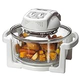 Easycook E737 "Halogen styled" 19L Health Oven - Premium French Crafted Glass Bowl + �50 of FREE accessories (inc. Ext. Ring, Lid Holder, Baking Tray, 3 Cooking Racks & Cookbook (110 recipes) - Ships the next business day, after day of ordering!