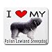 image 8 - I Love My Polish Lowland Sheepdog Mouse Pad