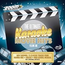 Zoom Karaoke CD+G - Ultimate Karaoke Movie Hits 1 - Mamma Mia, Grease, High School Musical
