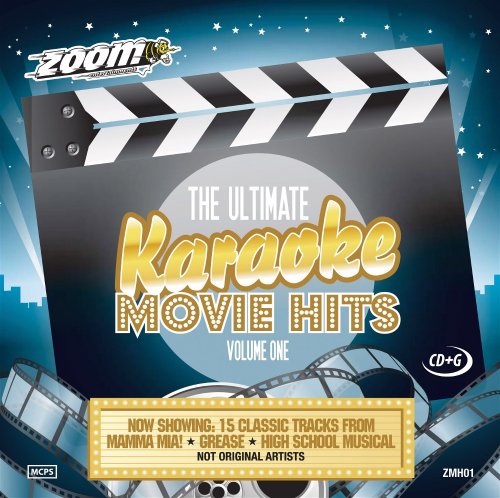 CD-Charts  Music : Zoom Karaoke CD+G - Ultimate Karaoke Movie Hits 1 - Mamma Mia, Grease, High School Musical