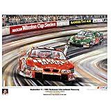 Aviation Auto Race Art Tony Stewart 'First NWCS Victory' Print