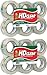 Duck HD Clear Heavy Duty Packing Tape, 1.88 Inch x 109 Yards, 6 Rolls (299016) - 2 Pack