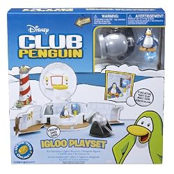 Club Penguin Igloo Playset/Carrying Case