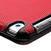 Touchfire® Ultra-Protective Case, 3-D Keyboard, Sound Booster & Magnetic Mount for iPad® 2, 3, 4 - Red