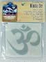 HINDU OM DECAL - 'Etched Glass Look' Decal