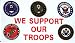 We Support Our Troops Flag - 3 foot by 5 foot Polyester (NEW)