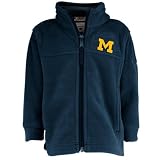 Columbia Michigan Wolverines Navy Blue Toddler Flanker Full Zip Jacket