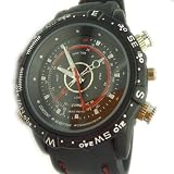 【Digital Video watch】完全防水[水深３０M]高級ダイバーズウォッチ 腕時計型 ビデオ カメラ 4GB内蔵