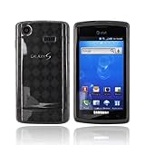 For Samsung Captivate Silicone Case Cover Argyle SMOKE