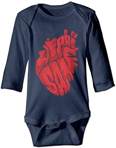 Newborn HEART Climb Cloth LONG SLEEVES