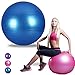 Ranbow Exercise Stability Ball, 2200lbs Anti Burst and Slip Yoga Balls, Perfect for Body Balance, Fitness Professional Grade Workout Equipment - 55cm/65cm/75cm Available w Pump and Exercise Guide