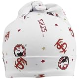 Florida State Hats : New Era Florida State (FSU) Infant White Knit Baby Beanie