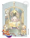Santoro Graphics Swing Card / Greeting Card - Baby Boy - SC54