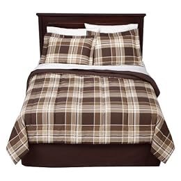Room Essentials Bed-In-A-Bag Plaid - Brown