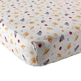 Luvable Friends Construction Fitted Crib Sheet