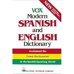Vox Modern Spanish and English Dictionary book cover
