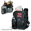 Nebraska Cornhuskers Turismo Insulated Day-Trip Backpack with Bottle - Black w/Digital Print