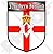 NORTHERN IRELAND Ulster Banner UK Shield 100mm (4") Vinyl Bumper Sticker, Decal