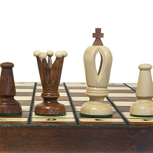Royal 36 European Wood International Chess Set by 
