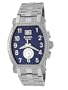 Roberto Bianci Men's 1860DIA_BL Diamond Dual-Time Zone Date Watch