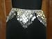 Bollywood Designer Belly Dance Jewelry Silver Metal Dangling Coin Belt