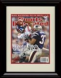 Framed David Tyree Sports Illustrated Autograph Print - New York Giants - 2/11/2008