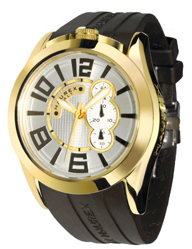 Haurex Italy Herrenuhr Blaze Silver Dial Watch #3G333USY Preisvergleich