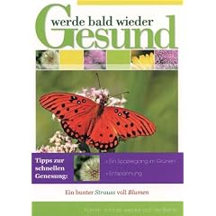 Lustige Gru�karte im Zeitschriften Stil - Werde bald wieder gesund