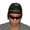 Harley Davidson Super Cool Motorcycles Bar & Shield Bandana Cap / Do Rag / Biker Hat - Black