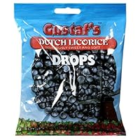 Gustaf's Dutch Licorice Drops, 5.2-Ounce Bags (Pack of 12)