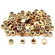 100 Gold Tone Wrist Watch Crown Assortment Buttons Part