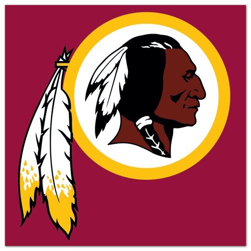 Washington Redskins Reflective Decal