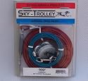 100' Dog Trolley with 10' Medium Dog Tie Out Leash