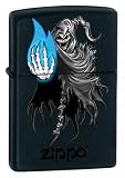 Zippo Lighter BS Death, Black Matte