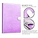 iPad Mini 2 Case, iPad Mini 3 Case Cover, iPad Mini Case, Cambond Slim Fit Auto Sleep/Wake Flip Case Cover with Card Slots and Stylus Holder, Protective Premium PU Leather (Light Purple)