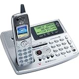 AT&T EP5995 - 5.8GHz Expandable Cordless Answering System with Dial-In-Base Speakerphone