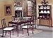 Cherry Finish Queen Anne Table By Acme Furniture