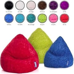 FLUFFY Sitzsack Bean Bag, 120 Liter, t�rkis