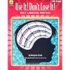 Use It! Dont Lose It! Language: Daily Language Practice, 8th Grade