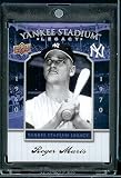 2008 Upper Deck Yankee Stadium Legacy Collection # 39 Roger Maris - New York Yankees - Limited Edition MLB Baseball Card in Protective Screw Down Display Case!