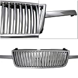 06 07 CHEVROLET SILVERADO VERTICAL GRILLE CHROME