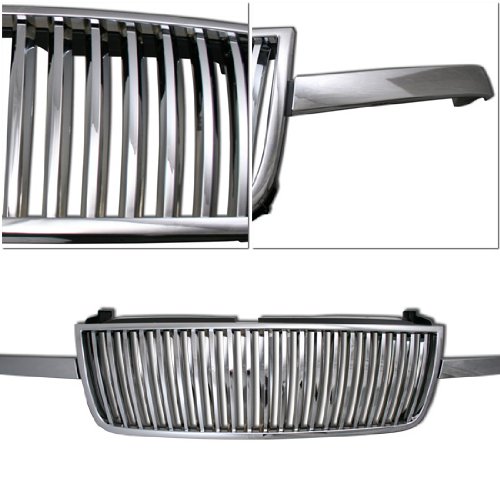 06 07 CHEVROLET SILVERADO VERTICAL GRILLE CHROME
