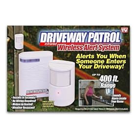 Driveway Patrol Infrared wireless home security alarm system