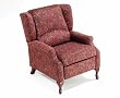 Victorian Fabric Recliner By Acme Furniture