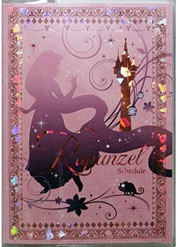 Rapunzel Disney on the 2015Year schedule book 9Yue beginning weekly B6 stamping Silhouette tower