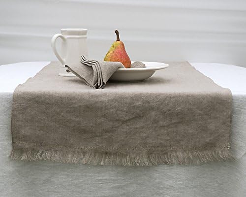 Tablerunner in 100% Pure Natural Linen