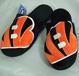 Cincinnati Bengals Big Logo Hard Sole Slide Slippers