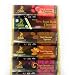 Five Assorted Vegan Dark Chocolate Bars
