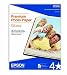Epson Premium Glossy 8 1/2 x 11 Inch Photo Paper, 50 Sheets