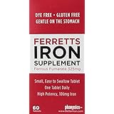 Ferretts Tablets Iron Supplement (325 mg Ferrous Fumarate)